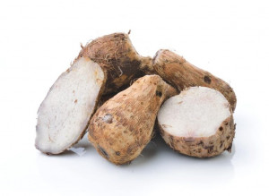 Taro root Arvi (अरबी) image